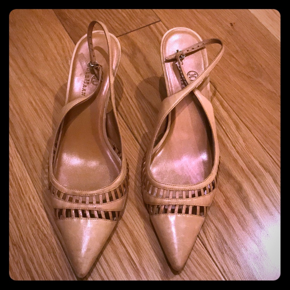 Cole Haan Leather Heels Size 8.5B